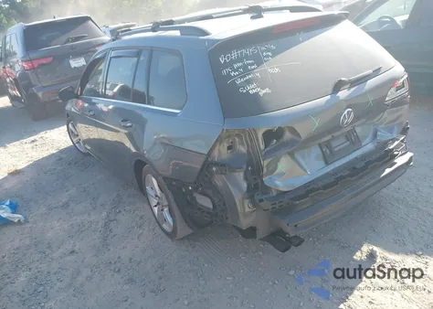 2015 Volkswagen Golf Sportwagen Tdi S 4-Door from USA, damaged, VIN 3VWCA7AUXFM512467